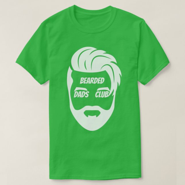 Bearded Dads Club T-Shirt (Design Front)