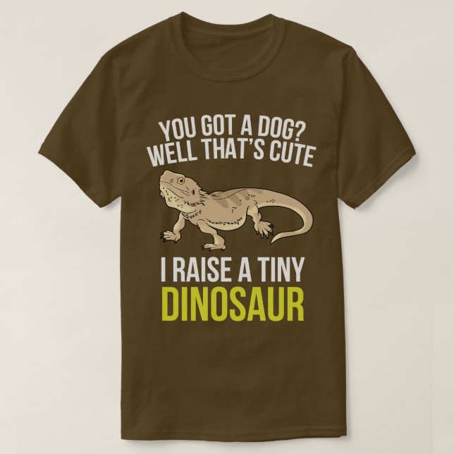 Bearded Dragon  Bearded Dragon Lover  T-Shirt (Design Front)