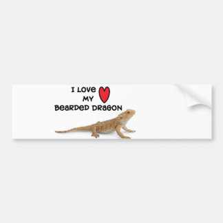 Bearded dragon Bumper Sticker