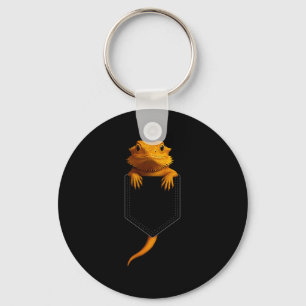 Bearded Dragon Cket Cute Exotic Lizard Reptile Pet Key Ring