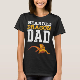 Bearded Dragon Dad Men Women Kid Girls Boys Owner T-Shirt