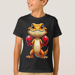 Bearded Dragon Dressed As A Boxer Funny Boxing 1 T-Shirt