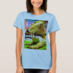 Bearded Dragon fitted rag T-shirt