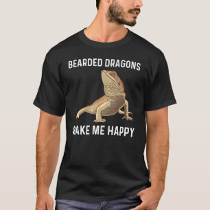 Bearded Dragon For Men Women Lizard  Herpetology 3 T-Shirt