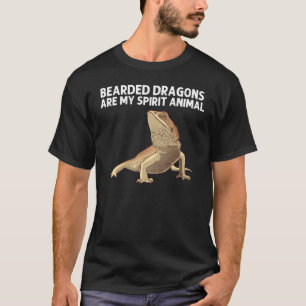 Bearded Dragon For Men Women Lizard  Herpetology 6 T-Shirt