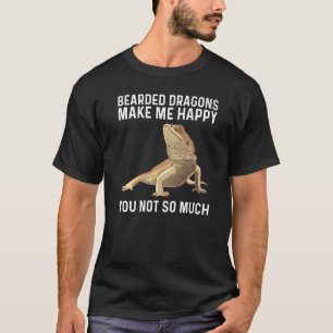 Bearded Dragon For Men Women Lizard  Herpetology   T-Shirt