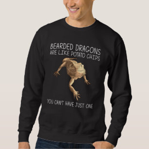 Bearded Dragon For Men Women Lizard Pet Animal 3 Sweatshirt