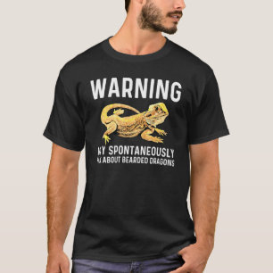 Bearded Dragon For Men Women Pogona Lizard Animal T-Shirt