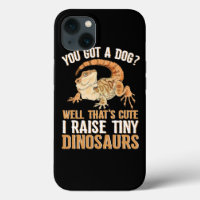 Bearded Dragon Gift Men Women Funny I Raise Tiny D