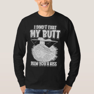 Bearded Dragon Humour  I Didnt Fart My Butt Blew Y T-Shirt