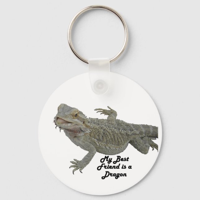 Bearded Dragon Keychain (Front)