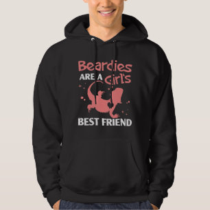 Bearded Dragon Lizard Reptile Mum Girl Woman Hoodie