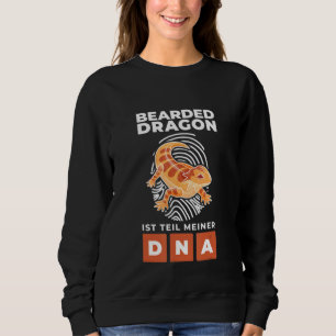 Bearded Dragon Lizard Reptile My Dna Sweatshirt