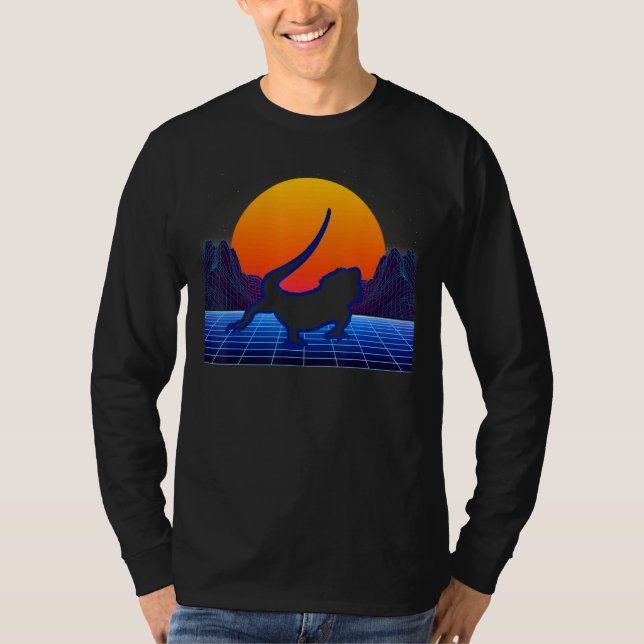 Bearded Dragon Lizard T-Shirt (Front)