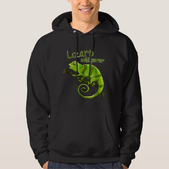 Bearded Dragon Lizard Whisperer Birthday Hoodie (Front)
