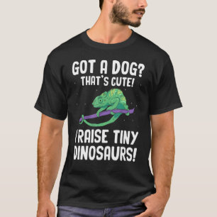 Bearded Dragon  Men Women  I Raise Tiny Dinosaurs T-Shirt