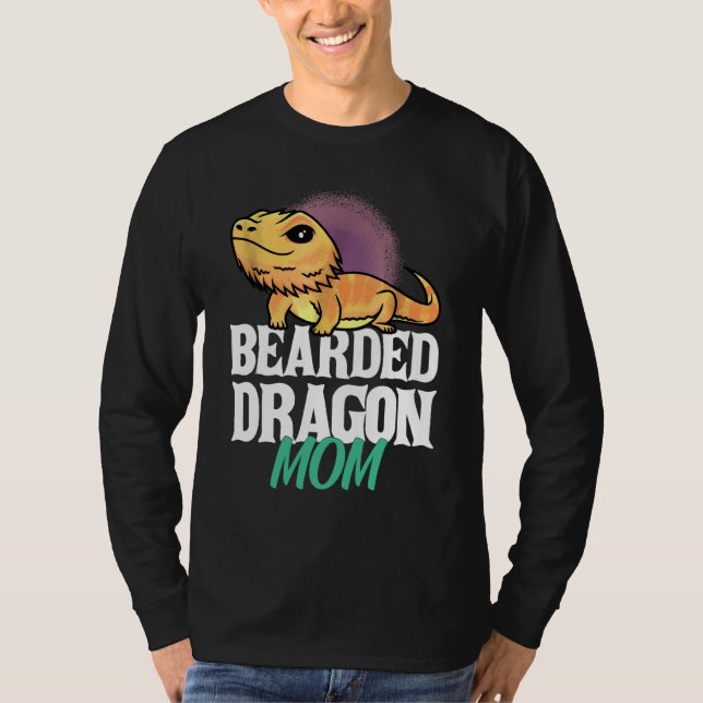 Bearded Dragon Mom2 T-Shirt (Front)