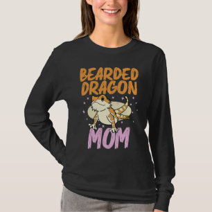 Bearded Dragon Mom Reptiles Pet Reptile Owner Gra T-Shirt