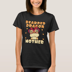 Bearded Dragon Mother Pogona Reptile Mother Mother T-Shirt