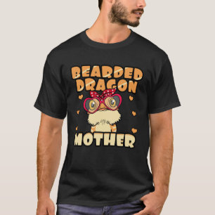 Bearded Dragon Mother Pogona Reptile Mother Mother T-Shirt