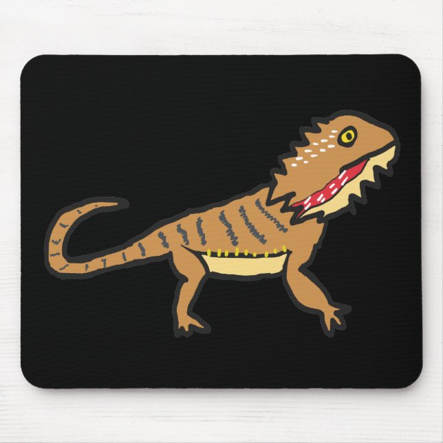 Bearded Dragon Mouse Pad (Front)