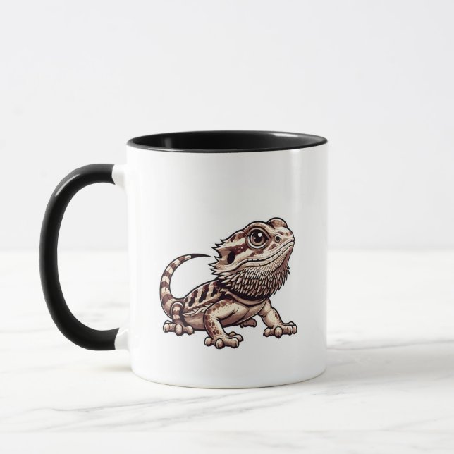 Bearded Dragon Mugs (Left)