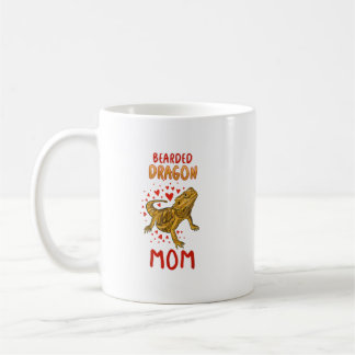 Bearded Dragon Mum Bearded Dragon Lover Lizard Coffee Mug