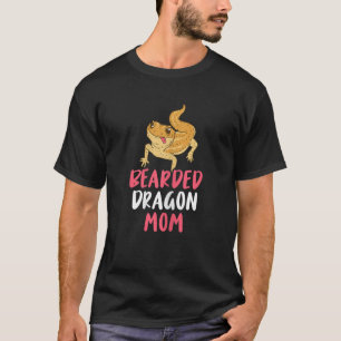 Bearded Dragon Mum Cute Girls Womens Bearded Drago T-Shirt