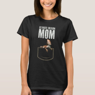 Bearded Dragon Mum For Girls Who Love Dragons T-Shirt