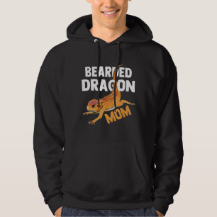 Bearded Dragon Mum Lizard Reptile For Women Hoodie