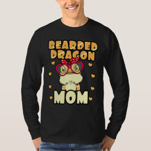 Bearded Dragon Mum Shirt Gecko Mother Lizard Lover