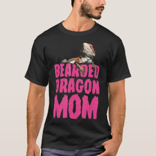Bearded Dragon Mum Women Kids Bearded Dragon T-Shirt