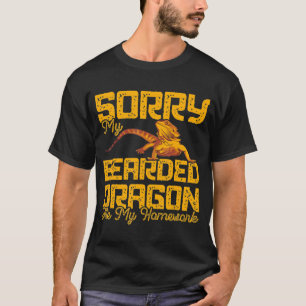 Bearded Dragon My Bearded Dragon Ate My Homework C T-Shirt
