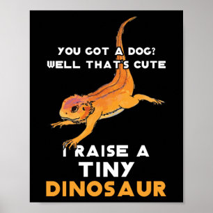 Bearded Dragon Owner Bearded Dragon Pet Bearded Poster