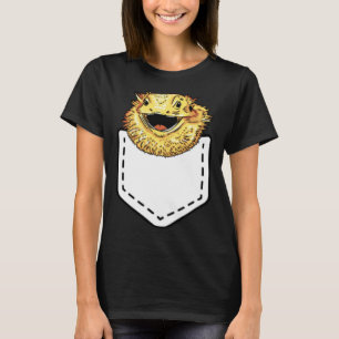 Bearded Dragon Pocket Beardie Reptile Lizard Lover T-Shirt