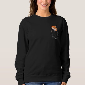 Bearded Dragon Pocket Design Cool Reptile Pet Liza Sweatshirt
