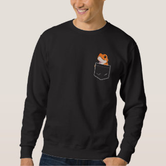 Bearded Dragon Pocket Design Cool Reptile Pet Liza Sweatshirt