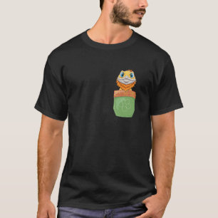 Bearded Dragon Pocket Lizard Cute Reptile Love T-Shirt