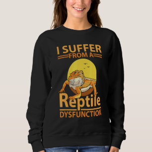 Bearded Dragon Pogona Reptile Australian Lizard Be Sweatshirt