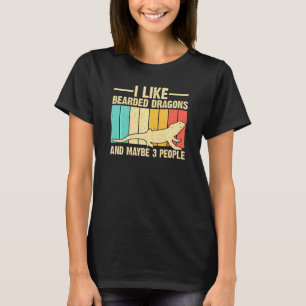 Bearded Dragon  Pogona Reptile  Men Women T-Shirt