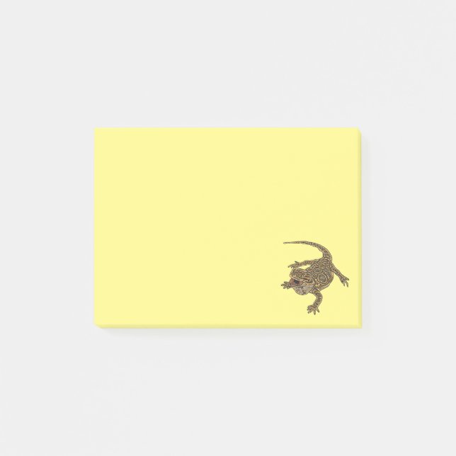 Bearded Dragon Post-it Notes (Front)