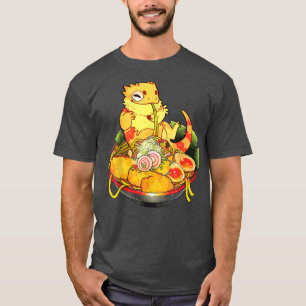 Bearded Dragon Ramen Noodles Kawaii Japanese Anime T-Shirt