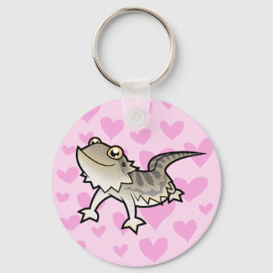 Bearded Dragon / Rankin Dragon Love Key Ring