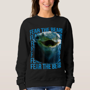 Bearded Dragon Respect The Beard Gilas Monsters Sweatshirt