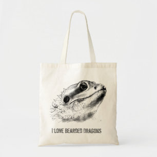 Bearded Dragon Tote Bag