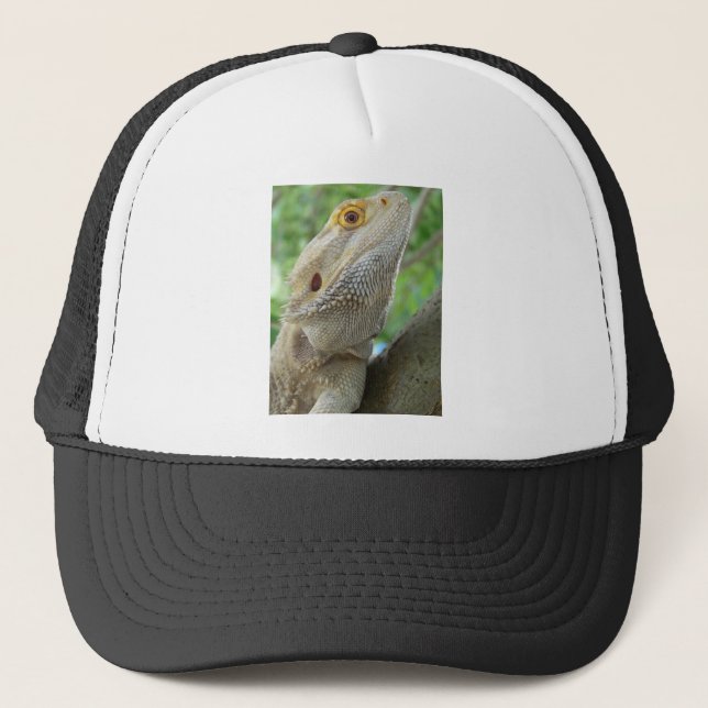 Bearded Dragon Trucker Hat (Front)