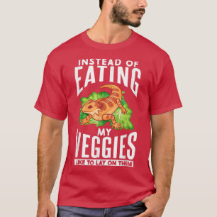Bearded Dragon Vegan Reptile T-Shirt
