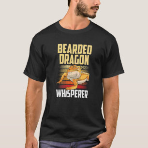Bearded Dragon Whisperer Pet Reptile  Animal Premi T-Shirt