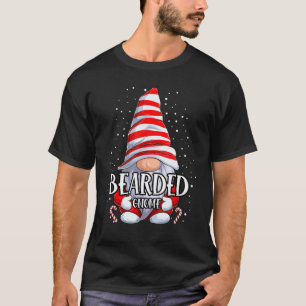 Bearded Gnome Christmas Pajamas Matching Family Gr T-Shirt