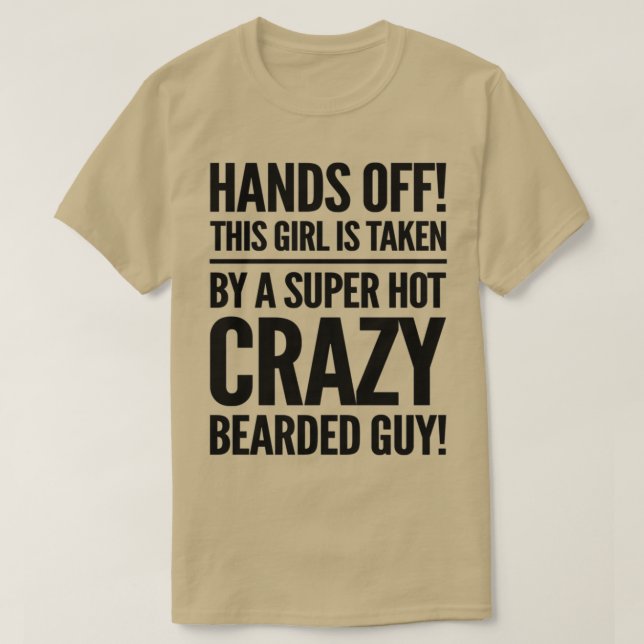 BEARDED GUY T-Shirt (Design Front)